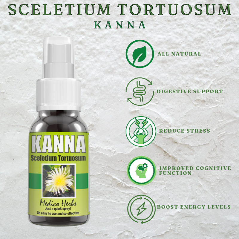 Kanna (Sceletium Tortuosum) Spray (50ml)